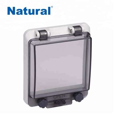 CE&RoHS&IP66 transparent contact protection window hood protect