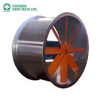 Industrial axial ventilating fan